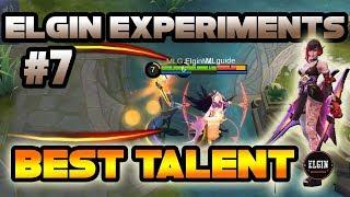 ELGIN EXPERIMENTS #7 - BEST TALENT FOR KARINA - KARINA GUIDE MOBILE LEGENDS