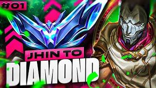 Jhin Unranked to Diamond #1 - Jhin ADC Gameplay Guide | Season 13 Jhin Gameplay