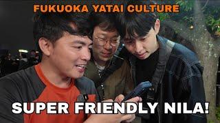 SOBRANG FRIENDLY NILA! Fukuoka Japan Yatai Culture
