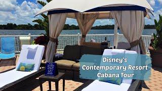 Disney’s Contemporary Resort Cabana Tour at Walt Disney World