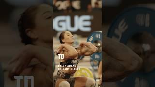 Clean Ladder fight to the finish with Haley Adams & Bethany Flores | 2024 CrossFit Games