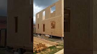 Строительство дома из сип панелей (второй этаж)