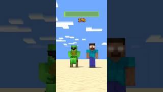 Mikey vs Jet Herobrine Power Up (Inspired by MrBeast) #minecraft #minecraftshorts #herobrine