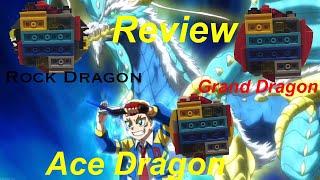 [LEGO BEYBLADE BURST GT] Ace, Rock, Grand Dragon REVIEW
