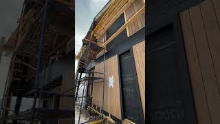Финальная облицовка объекта.  #barnhouse #барнхаус #строительстводомов #строимдом #доммечты