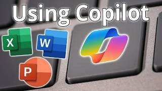 How To Use Microsoft Copilot in Word, Excel, & PowerPoint