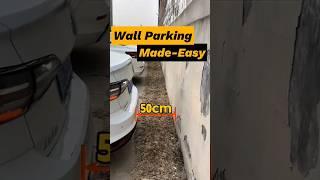 Mastering the Art of Parking Near a Wall #automobile #cardrivingtips #shorts