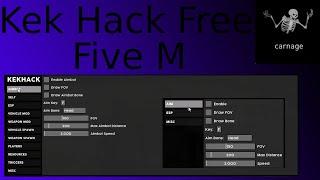 Kek Hack Free FiveM Cheat 2022