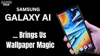 Use Galaxy AI To Make Custom Wallpapers | Samsung Galaxy S24 Ultra (One UI 6.1)