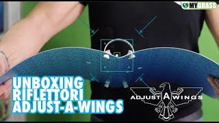 Sub ENG - Unboxing Adjust-A-Wings reflector, riflettore ad ali di gabbiano