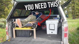 EASIEST Truck Camping Setup!