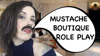 ASMR Role Play: Mustache Saleswoman (Binaural)