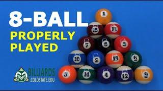 HOW TO PLAY 8 BALL … The “Official Rules” of Pool