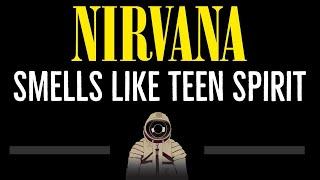 Nirvana • Smells Like Teen Spirit (CC)  [Karaoke] [Instrumental Lyrics]