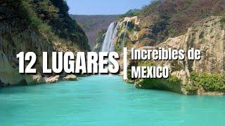  INCREIBLES Lugares que tienes que visitar en Mexico este 2023  | Hospedaje y costos