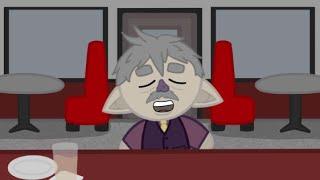 Rob goes to the Diner (11 second club animation)