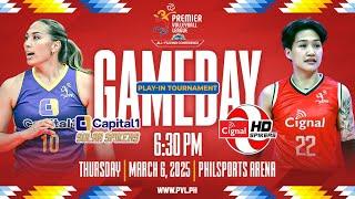 CAPITAL1 vs. CIGNAL - Full Match | Play-Ins | 2024-25 PVL All-Filipino Conference