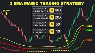 Binomo strategy 3 EMA MAGIC | best binomo strategy | 100%winning bug | binomo trading strategy