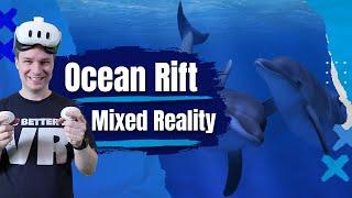 HELP! My apartment is surrounded by sharks!! Ocean Rift Mixed Reality
