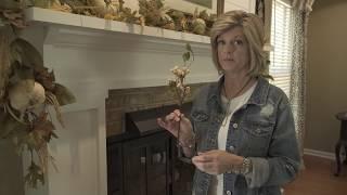 How to Decorate a Fall Mantle- Jennifer Decorates