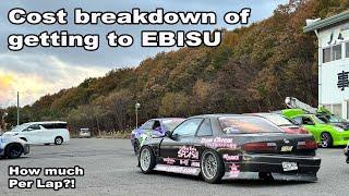 What does it cost to drift at EBISU?