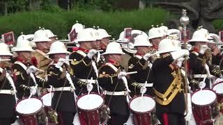 Beating Retreat 2024 Bands of the Royal Marines British Grenadiers