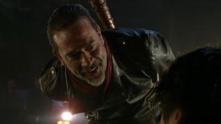 TWD S7E01 - Negan Kills Glenn [4k]