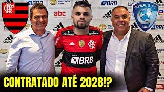 ACERTOU ATÉ 2028!!! ATACANTE MICHAEL É ANUNCIADO AGORA NO FLAMENGO!? NOTÍCIAS DO FLAMENGO HOJE