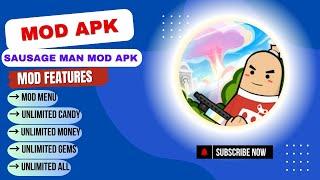 Sausage Man Mod Apk 18.81 Mod Menu | Unlimited Money and Gems | Unlimited Candy