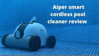 Aiper smart robotic pool cleaner review