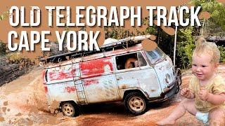 2/3 CAPE YORK - OLD TELEGRAPH TRACK IN A KOMBI WITH A BABY!
