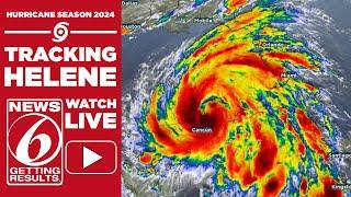 WATCH LIVE: Tracking Helene as it barrels toward Florida's Panhandle