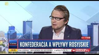 "Konfederacja jest prorosyjska!" Krzysztof Łuksza - wywiad w TV wpolsce.pl