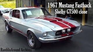 1967 Mustang Fastback Shelby GT500 Clone - RamblinAround Archives