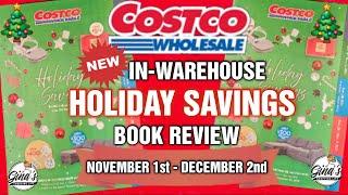 COSTCO NEW HOLIDAY SAVINGS SALE BOOK REVIEW for NOVEMBER/DECEMBER 2024! LET'S CHECK IT OUT!️