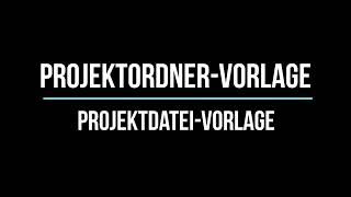 Inventor Projektordnervorlage und Dateinamen