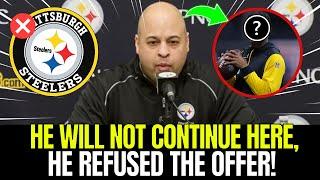 SAD NEWS! QUARTERBACK REJECTS OFFER AND WILL LEAVE THE STEELERS!? NFL IS IN SHOCK!