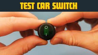 How to Test a Car Switch With a Multimeter