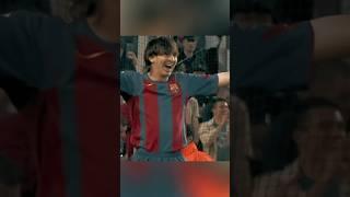 Messi's First Goal for Barcelona #shorts #short #shortsfeeds #messi #lionelmessi #barcelonafc
