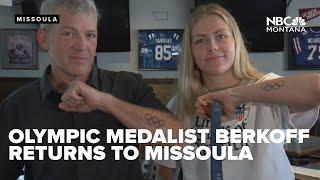 Olympic medalist Katharine Berkoff returns to her hometown of Missoula