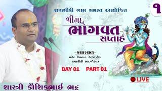 SHRIMAD BHAGVAT KATHA II RANSIKI II 2023 II DAY 01 II PART 01