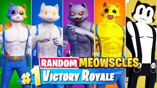 The *RANDOM* MEOWSCLES BOSS Challenge in Fortnite!