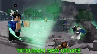 TATSUMAKI NEW UPDATE (NEW MOVE) // Roblox TSB