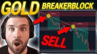 500€ am Tag mit Breakerblock Gold Trading StrategieXAUUSD Trading Profi!