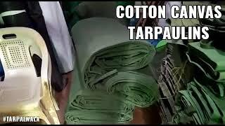 COTTON CANVAS TARPAULINS