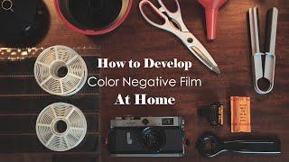 How To Develop Color Negative Film At Home | CineStill CS41