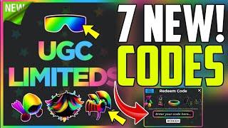 *NEW* ALL WORKING CODES FOR UGC LIMITED IN NOVEMBER 2024! ROBLOX UGC LIMITED CODES