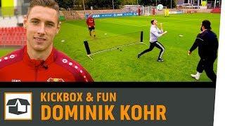 Fußball-Tennis vs. Dominik Kohr | Bayer 04 Leverkusen | Fun-Challenge | Kickbox