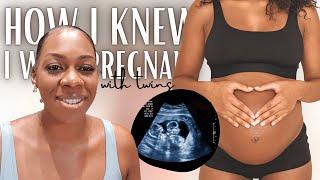 HOW I KNEW THAT I WAS PREGNANT WITH TWINS | SYMPTOMS OF TWINS IN EARLY PREGNANCY