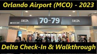 Orlando Airport (MCO) - Delta Check-In & Walkthrough